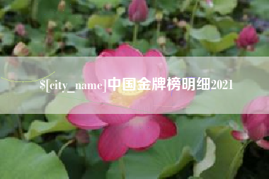 德州中国金牌榜明细2021