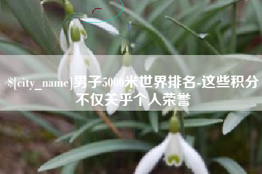 德州男子5000米世界排名-这些积分不仅关乎个人荣誉