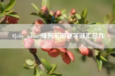 德州排列五图谜字谜汇总九