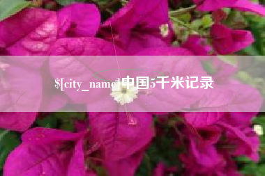 德州中国5千米记录