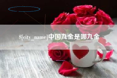 德州中国九金是哪九金