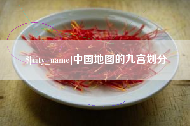 德州中国地图的九宫划分