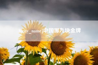 德州中国哪九块金牌