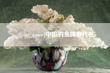 德州中国的金牌有几名