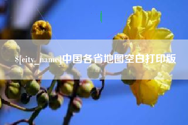 德州中国各省地图空白打印版