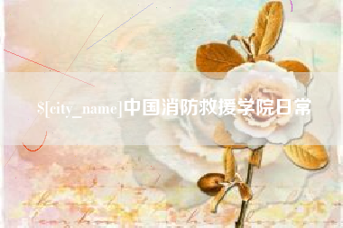 德州中国消防救援学院日常