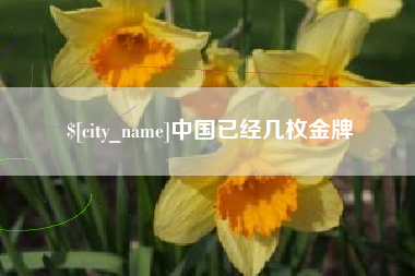 德州中国已经几枚金牌