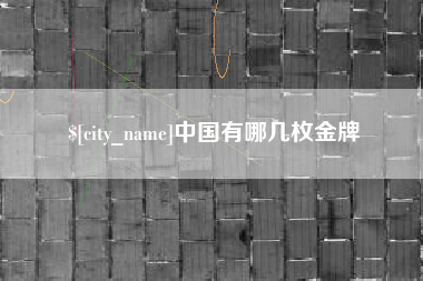 德州中国有哪几枚金牌