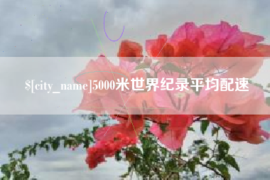 德州5000米世界纪录平均配速
