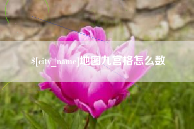 德州地图九宫格怎么数