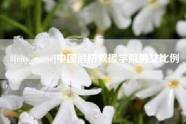 德州中国消防救援学院男女比例