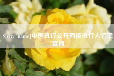 德州中国执行公开网被执行人名单查询