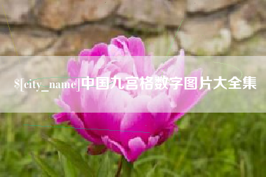 德州中国九宫格数字图片大全集