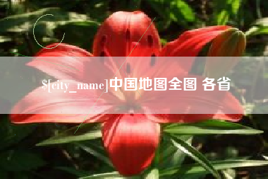德州中国地图全图 各省