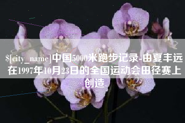 德州中国5000米跑步记录-由夏丰远在1997年10月23日的全国运动会田径赛上创造