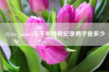 德州五千米世界纪录男子是多少
