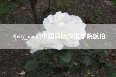 德州中国消防救援学院航拍