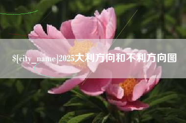 德州2025大利方向和不利方向图