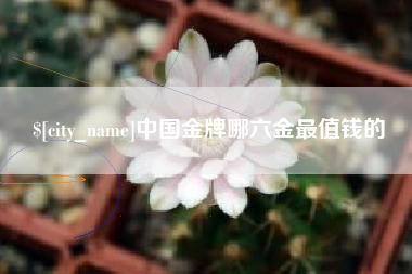 德州中国金牌哪六金最值钱的