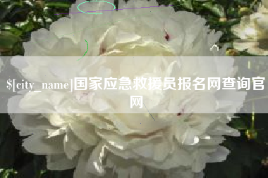 德州国家应急救援员报名网查询官网